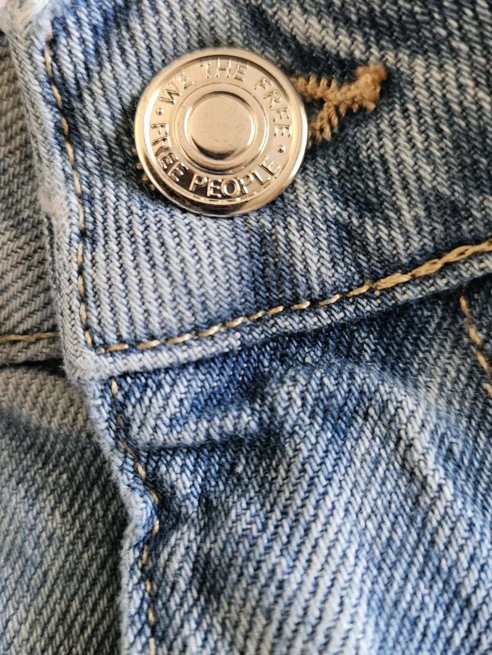 Free People Wynne Denim Skirt Size 29